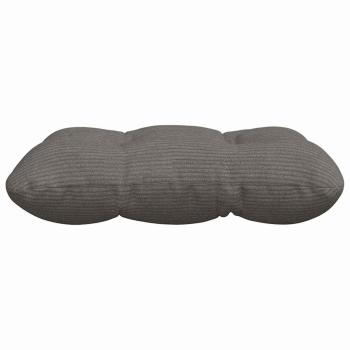 Sitzkissen 4 pcs Hellgrau 45 x 45 cm Cordstoff