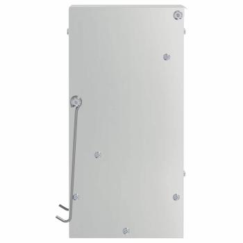 Kaninchenfütterer Silber 12,5 x 12,5 x 25 cm Verzinkter Stahl