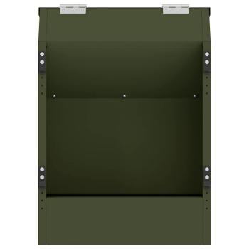 Kaninchenfütterer Olive Grün 64,5 x 25,5 x 45,5 cm