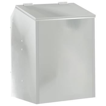 Kaninchenfütterer Silber 64,5 x 25,5 x 45,5 cm Verzinkter Stahl