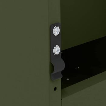 Kaninchenfütterer Olive Grün 64,5 x 25,5 x 45,5 cm