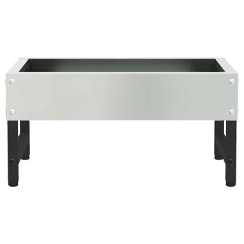 Vogel-Feeder Silber 80 x 28 x 13.5 cm Verzinkter Stahl