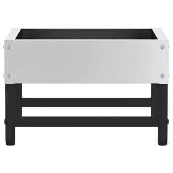 Vogel-Feeder Silber 80 x 28 x 13.5 cm Verzinkter Stahl