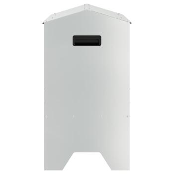 Futtertröge für Nutztiere Silber 79 x 35 x 62 cm