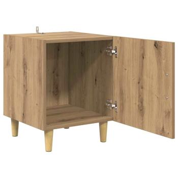 Nachttisch 2 pcs Artisan-Eiche 40 x 40 x 50 cm Holzwerkstoff