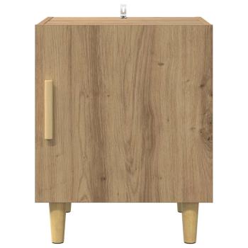 Nachttisch 2 pcs Artisan-Eiche 40 x 40 x 50 cm Holzwerkstoff