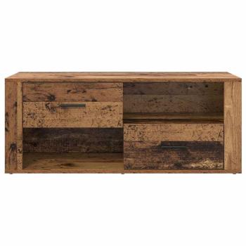 TV-Schränk Altholz 100 x 35 x 40 cm Holzwerkstoff