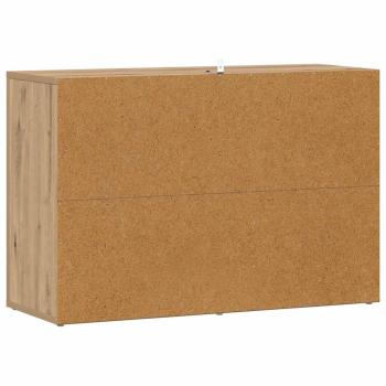 Sideboard Artisan-Eiche 80 x 30 x 53 cm Holzwerkstoff