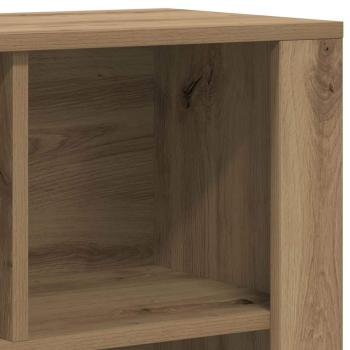 Sideboard Artisan-Eiche 80 x 30 x 53 cm Holzwerkstoff