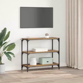 Bücherregal Altholz 80 x 33 x 70,5 cm Verbundholz und Eisen