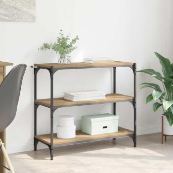 ARDEBO.de - Bücherregal Artisan-Eiche 80 x 33 x 70,5 cm