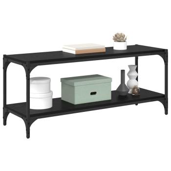 TV-Schränk Schwarz Eichen-Optik 100x33x41cm