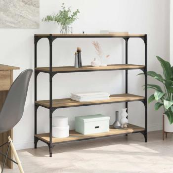 ARDEBO.de - Bücherregal Artisan-Eiche 100 x 33 x 100 cm