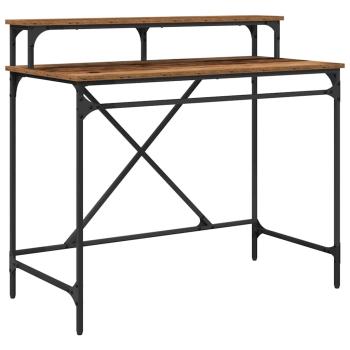 Schreibtisch Altholz 100 x 50 x 90 cm Holzwerkstoff