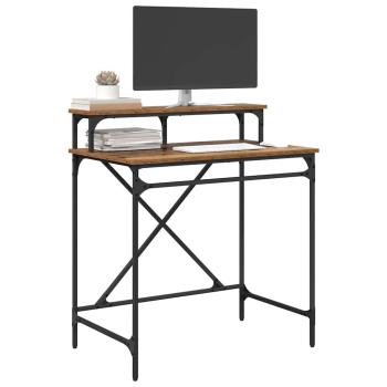 Schreibtisch Altholz 80 x 50 x 90 cm Holzwerkstoff