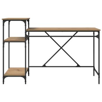 Schreibtisch Artisan-Eiche 135 x 50 x 90 cm Holzwerkstoff