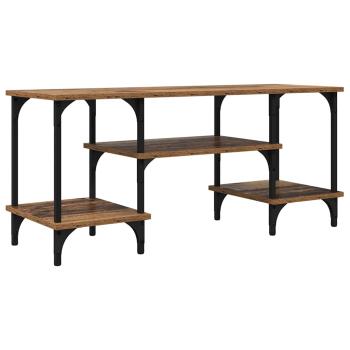 TV-Schränk Altholz 102 x 35 x 45,5 cm Verbundholz und Eisen