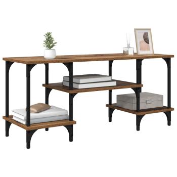 TV-Schränk Altholz 102 x 35 x 45,5 cm Verbundholz und Eisen