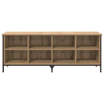 Schuhschrank mit Regal Artisan-Eiche 131 x 35 x 50 cm