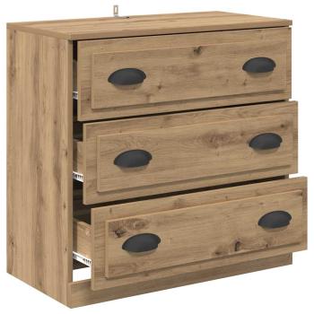 Sideboard Artisan-Eiche 70 x 35,5 x 67,5 cm Holzwerkstoff