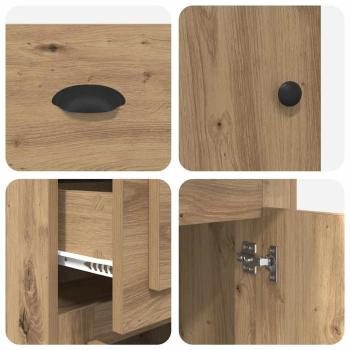 Beistellschrank Artisan-Eiche 40 x 50 x 75 cm Holzwerkstoff