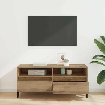 TV-Schränk mit Schubladen Artisan-Eiche 100 x 34,5 x 44,5 cm