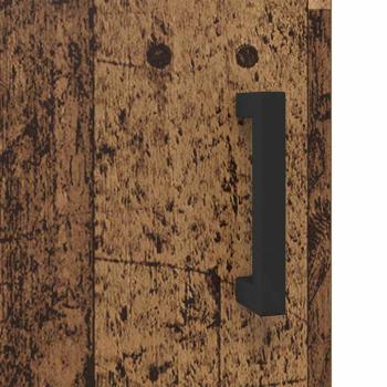 Sideboard Altholz 69,5 x 34 x 90 cm Verbundholz und Eisen