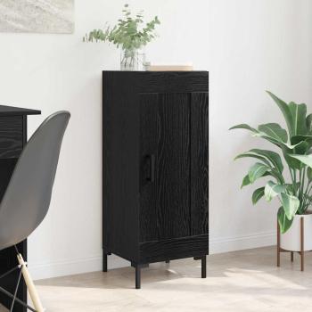 ARDEBO.de - Sideboard Olden Schwarz Eichen-Optik 34,5 x 34 x 90 cm