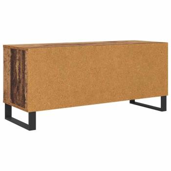 TV-Schränk Altholz 100 x 34,5 x 44,5 cm Verbundholz und Eisen