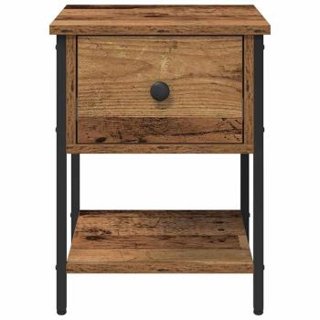 Nachttisch Altholz 34 x 35,5 x 45 cm Holzwerkstoff