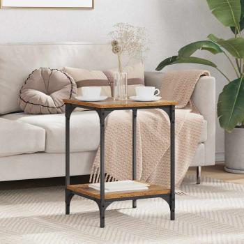 ARDEBO.de - Couchtisch Altholz 40 x 40 x 55 cm Holzwerkstoff