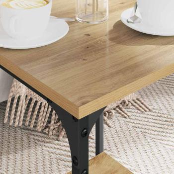 Couchtisch Artisan-Eiche 40 x 40 x 55 cm Holzwerkstoff