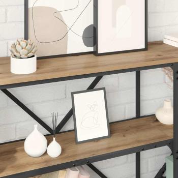 Konsolentisch mit Regal Artisan-Eiche 160 x 30 x 75 cm