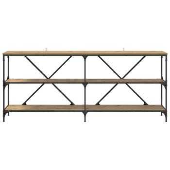 Konsolentisch Artisan-Eiche 180 x 30 x 75 cm Holzwerkstoff