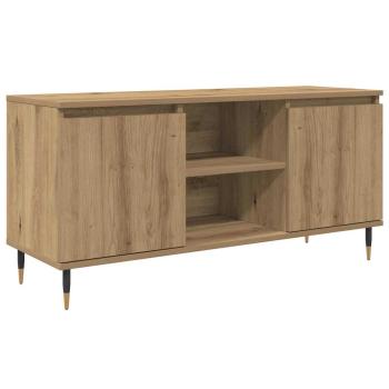 ARDEBO.de - TV-Schränk 104 x 35 x 50 cm Artisan-Eiche Holzwerkstoff