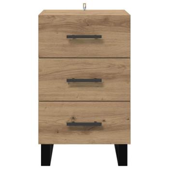 Nachttisch Artisan-Eiche 40 x 40 x 66 cm Holzwerkstoff