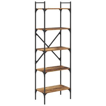 Bücherregal Altholz 56 x 32 x 174 cm Holzwerkstoff