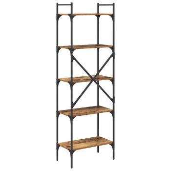 Bücherregal Altholz 56 x 32 x 174 cm Holzwerkstoff