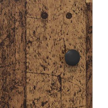 Hochboard Altholz 62 x 36 x 121,5 cm Holzwerkstoff