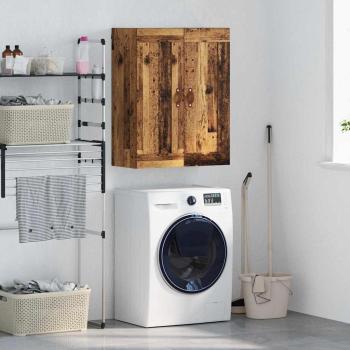 ARDEBO.de - Wandschrank Altholz 69,5 x 34 x 90 cm Holzwerkstoff