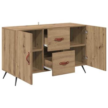 Sideboard Artisan-Eiche 100 x 36 x 60 cm Holzwerkstoff