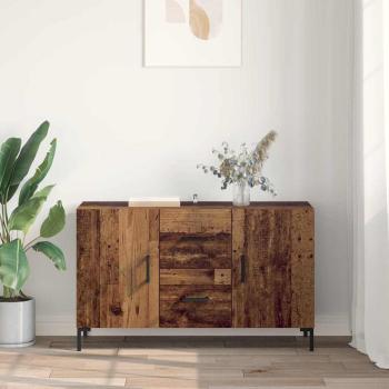 Sideboard mit Schubladen Altholz 100 x 36 x 60 cm Holzwerkstoff