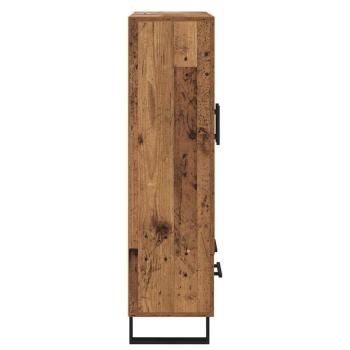Hochboard Altholz 69,5 x 30 x 115 cm Holzwerkstoff