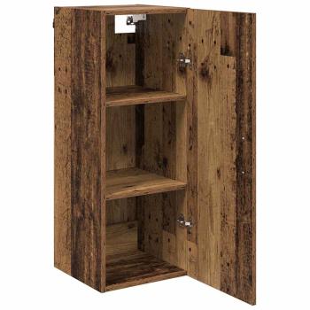 Wandschrank Altholz 34,5 x 34 x 90 cm Holzwerkstoff