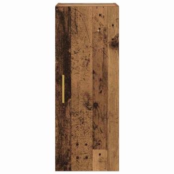 Wandschrank Altholz 34,5 x 34 x 90 cm Holzwerkstoff