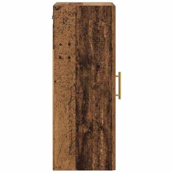 Wandschrank Altholz 34,5 x 34 x 90 cm Holzwerkstoff