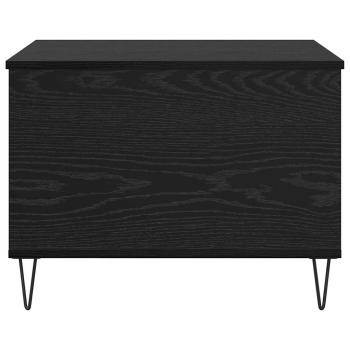 Couchtisch Schwarz Eichen-Optik 60 x 44,5 x 45 cm Holzwerkstoff