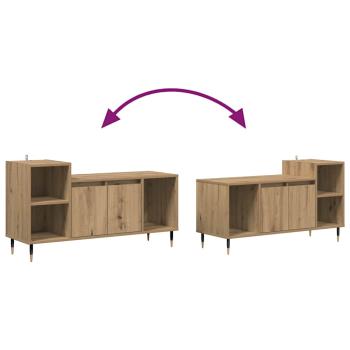 TV-Schränk Artisan-Eiche 100 x 35 x 55 cm Holzwerkstoff