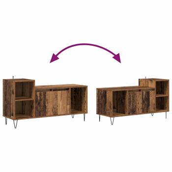 TV-Schränk Altholz 100 x 35 x 55 cm Holzwerkstoff