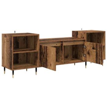 TV-Schränk 160 x 35 x 55 cm Altholz Holzwerkstoff
